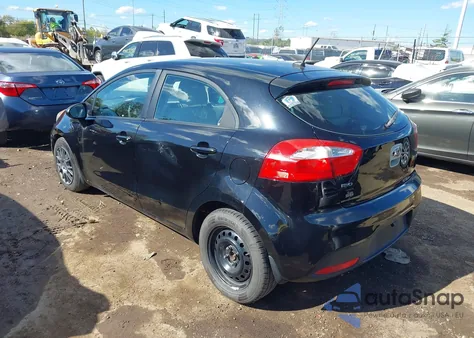 2012 Kia Rio5 Lx z USA, uszkodzony, nr VIN KNADM5A31C6092617